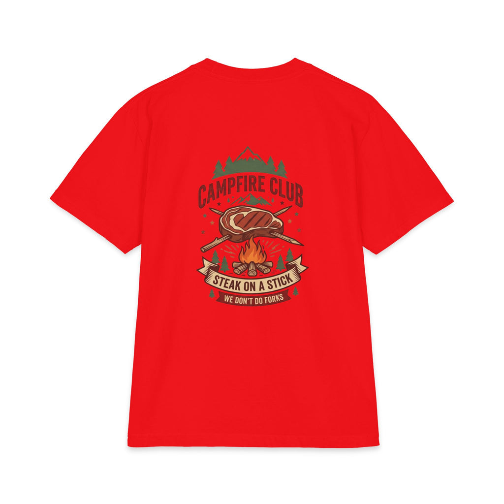 Campfire Steak on a Stick Club T‑Shirt