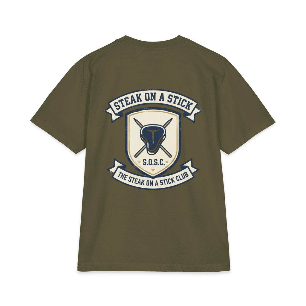 Steak On A Stick Club T-Shirt — S.O.S.C. Logo Tee