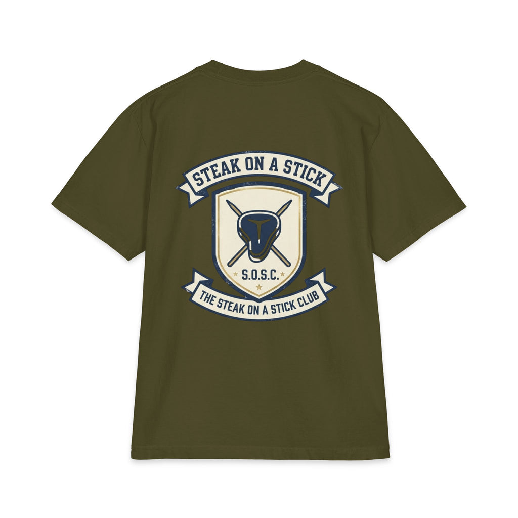 Steak On A Stick Club T-Shirt — S.O.S.C. Logo Tee