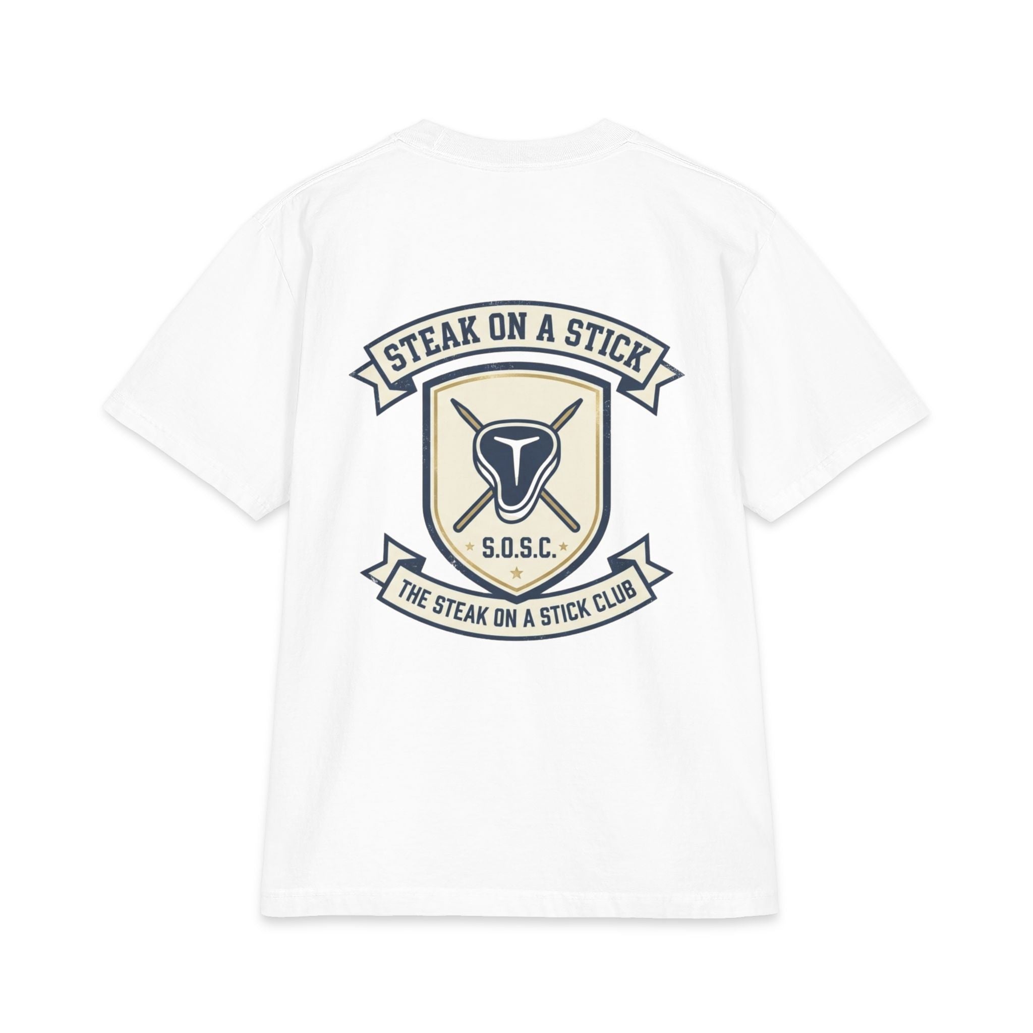 Steak On A Stick Club T-Shirt — S.O.S.C. Logo Tee
