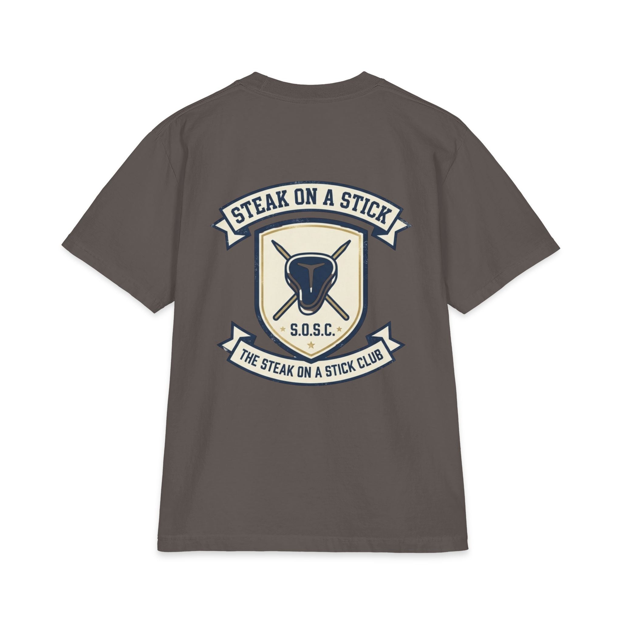 Steak On A Stick Club T-Shirt — S.O.S.C. Logo Tee