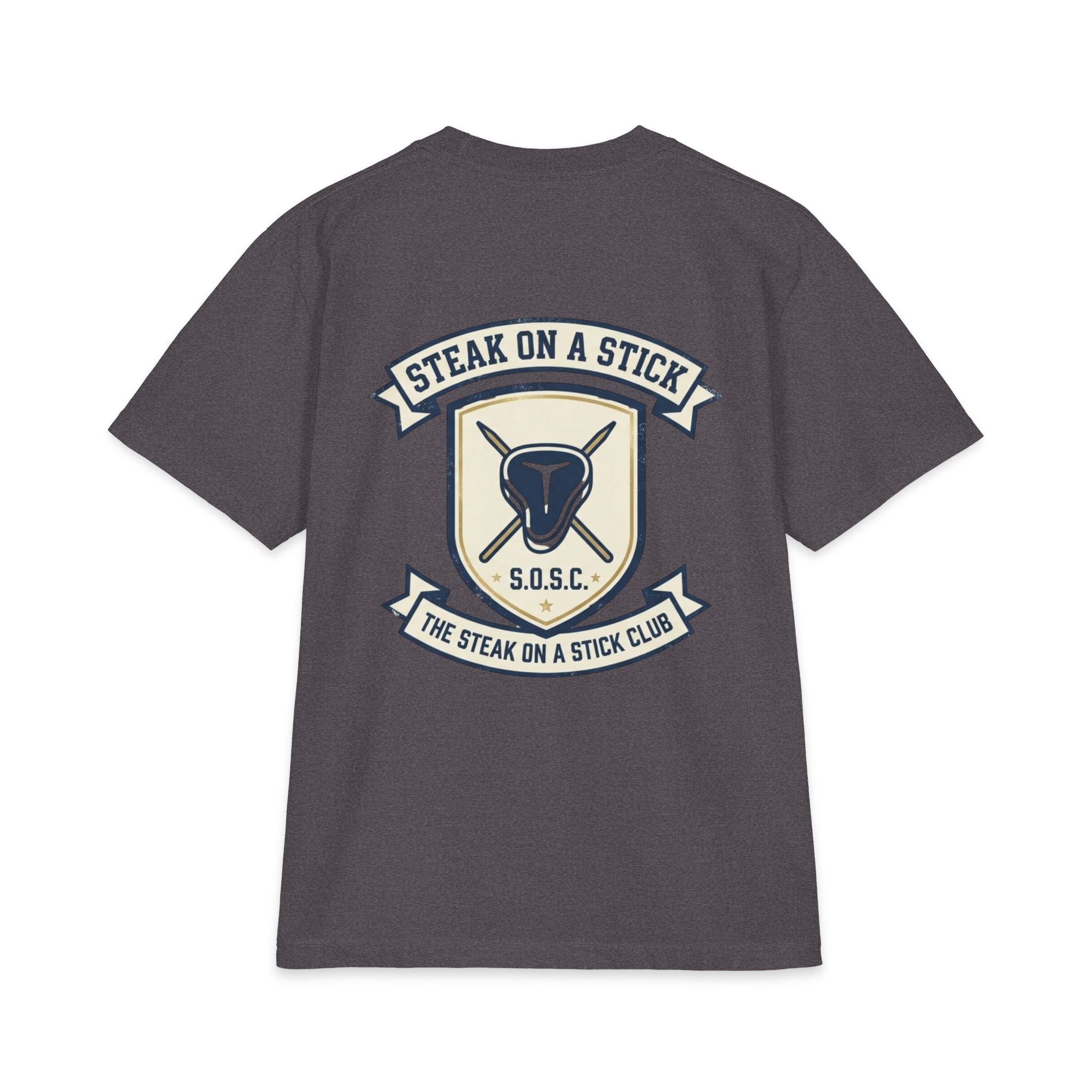 Steak On A Stick Club T-Shirt — S.O.S.C. Logo Tee