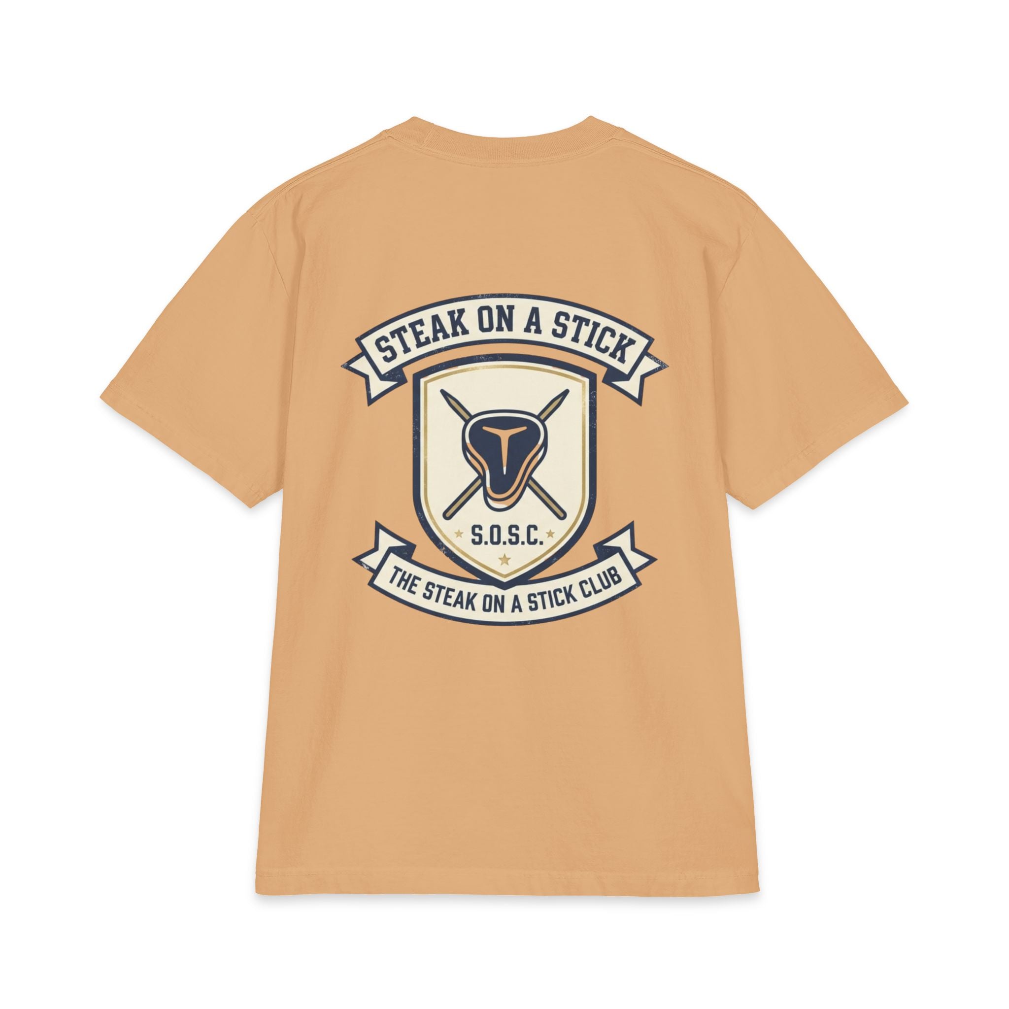 Steak On A Stick Club T-Shirt — S.O.S.C. Logo Tee