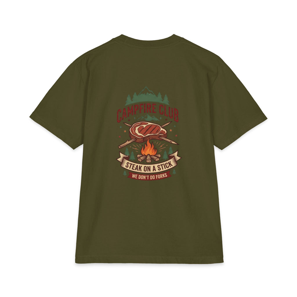 Campfire Steak on a Stick Club T‑Shirt