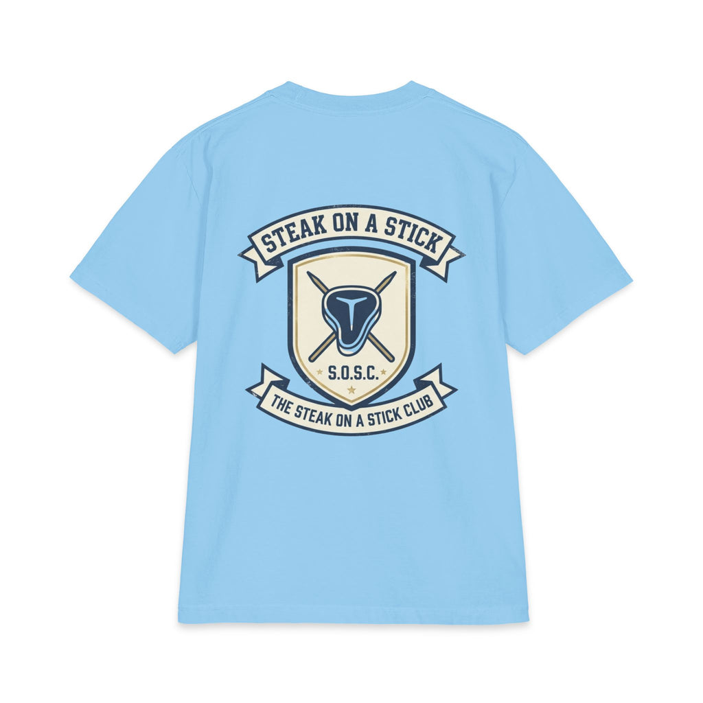 Steak On A Stick Club T-Shirt — S.O.S.C. Logo Tee