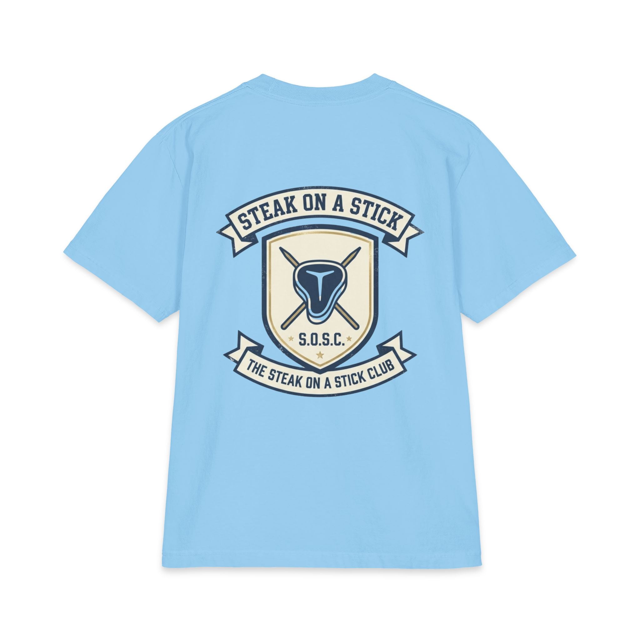 Steak On A Stick Club T-Shirt — S.O.S.C. Logo Tee