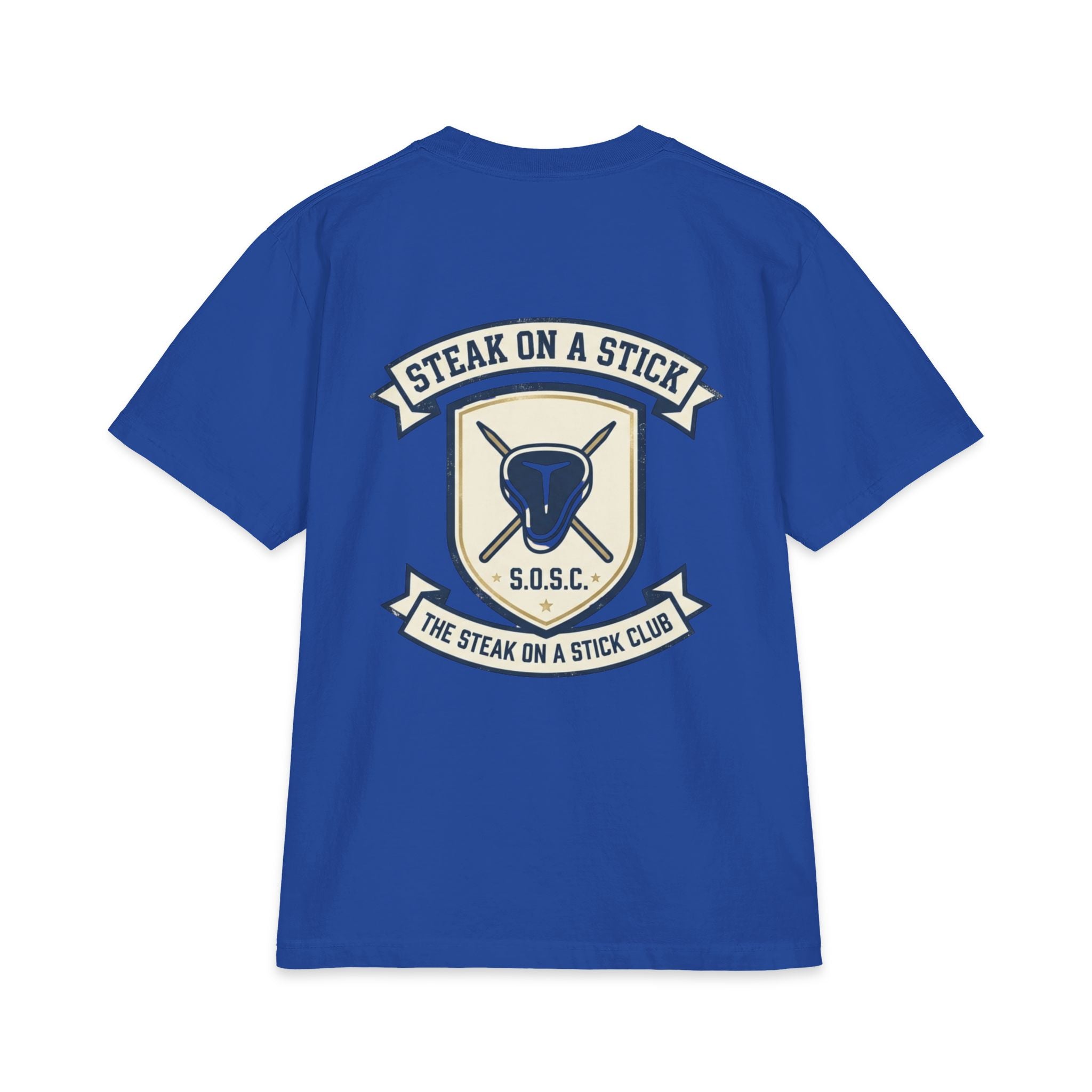 Steak On A Stick Club T-Shirt — S.O.S.C. Logo Tee
