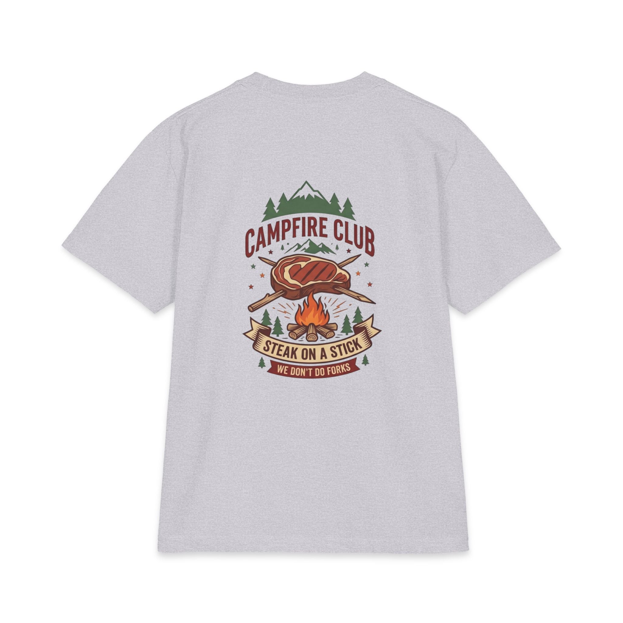 Campfire Steak on a Stick Club T‑Shirt
