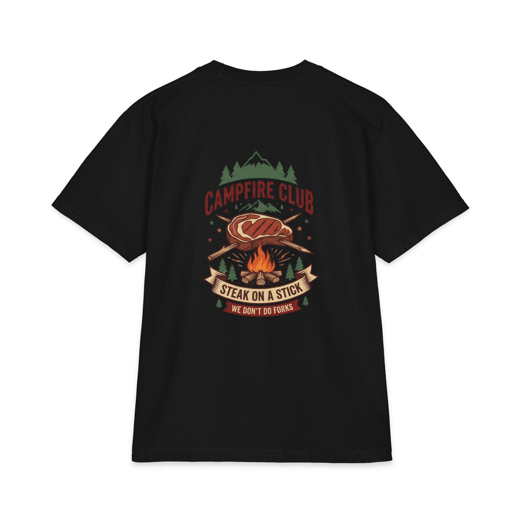 Campfire Steak on a Stick Club T‑Shirt