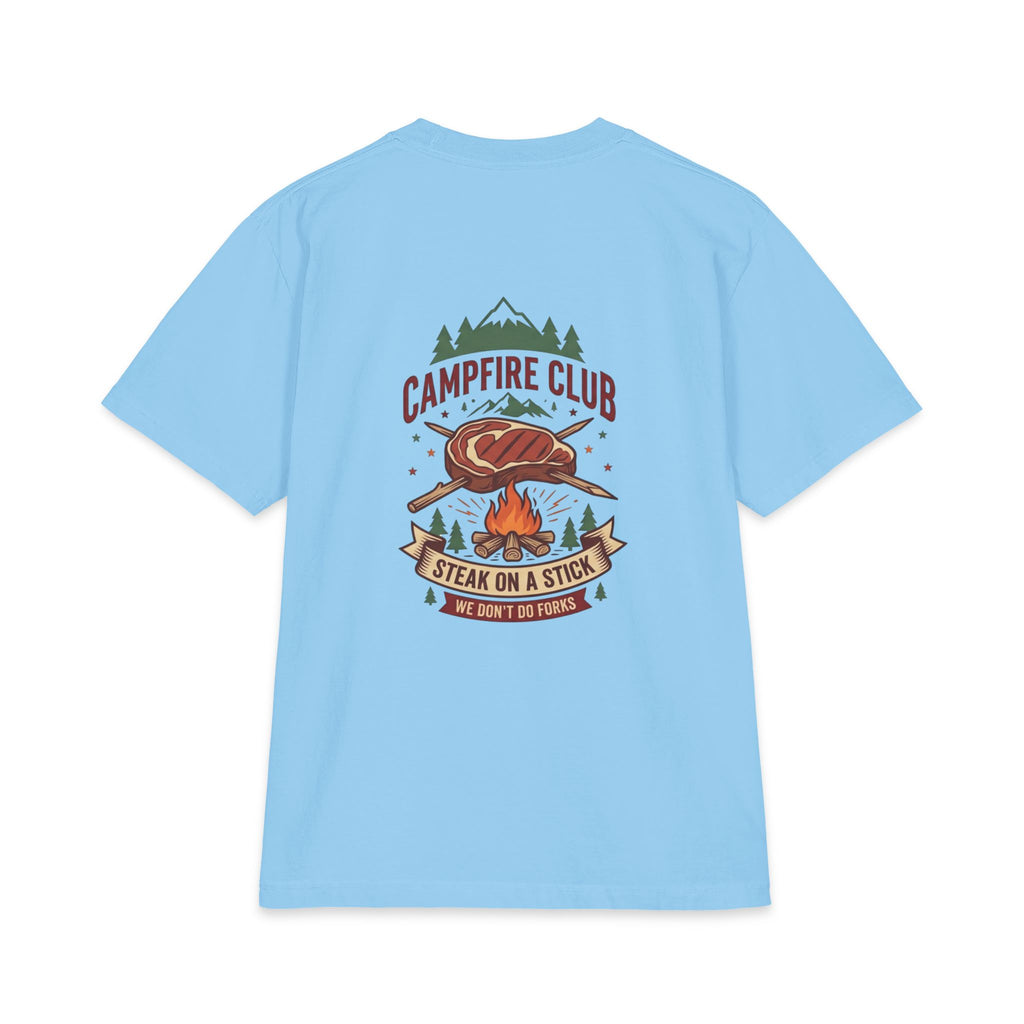 Campfire Steak on a Stick Club T‑Shirt